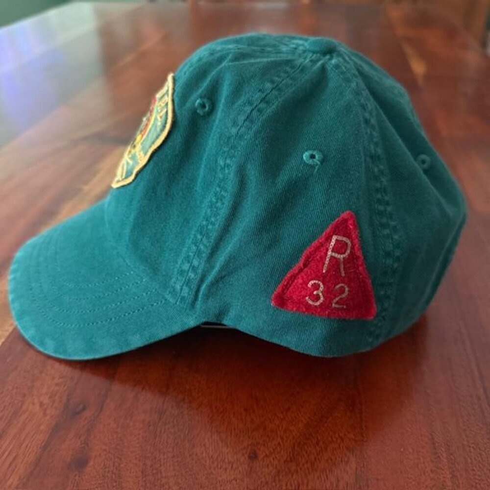 NWT POLO RALPH LAUREN 1 OF 1 CANOE KAYAK CLUB RL67 RL32 PATCH STRAPBACK CAP HAT - Picture 4 of 10